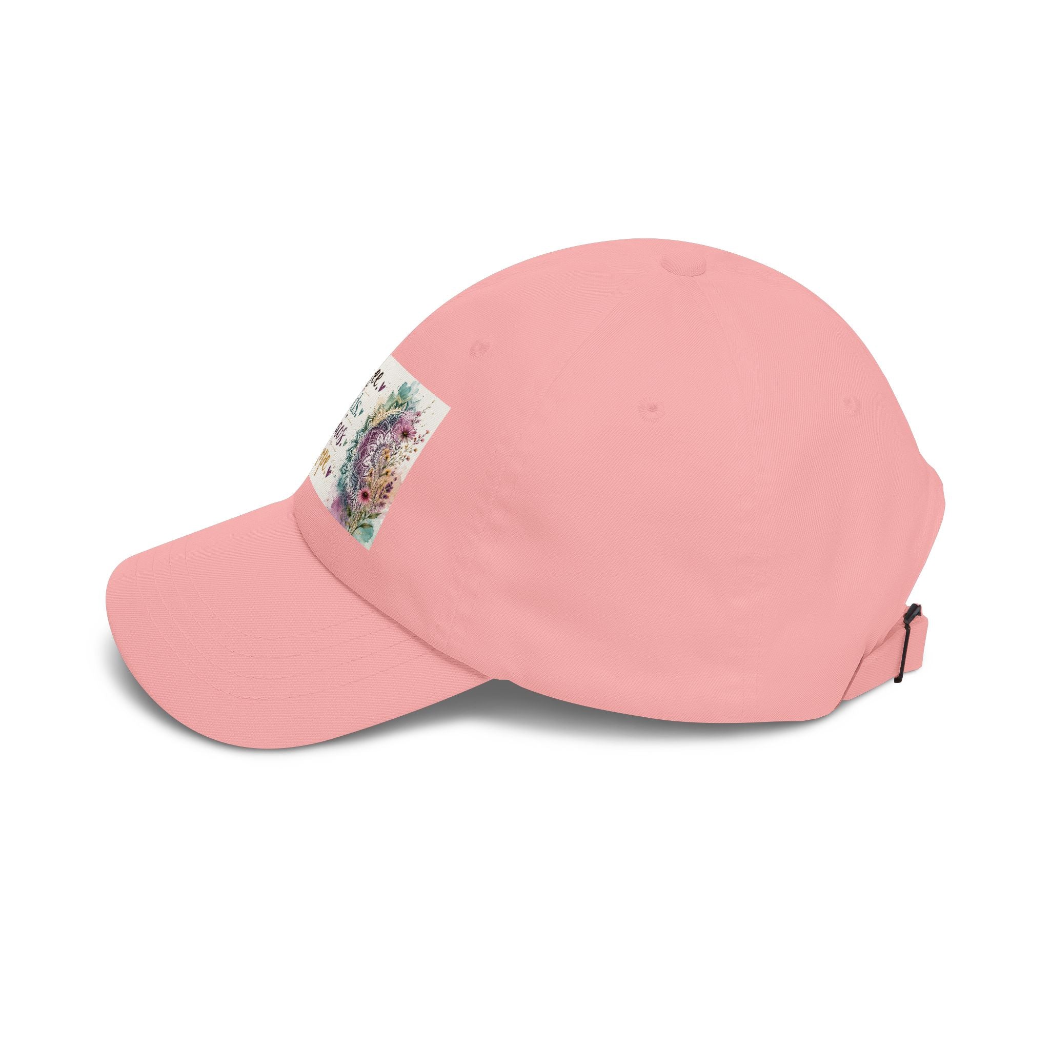 Coffee, Kids, Chaos, Hope Dad Cap — Floral Mom Baseball Hat