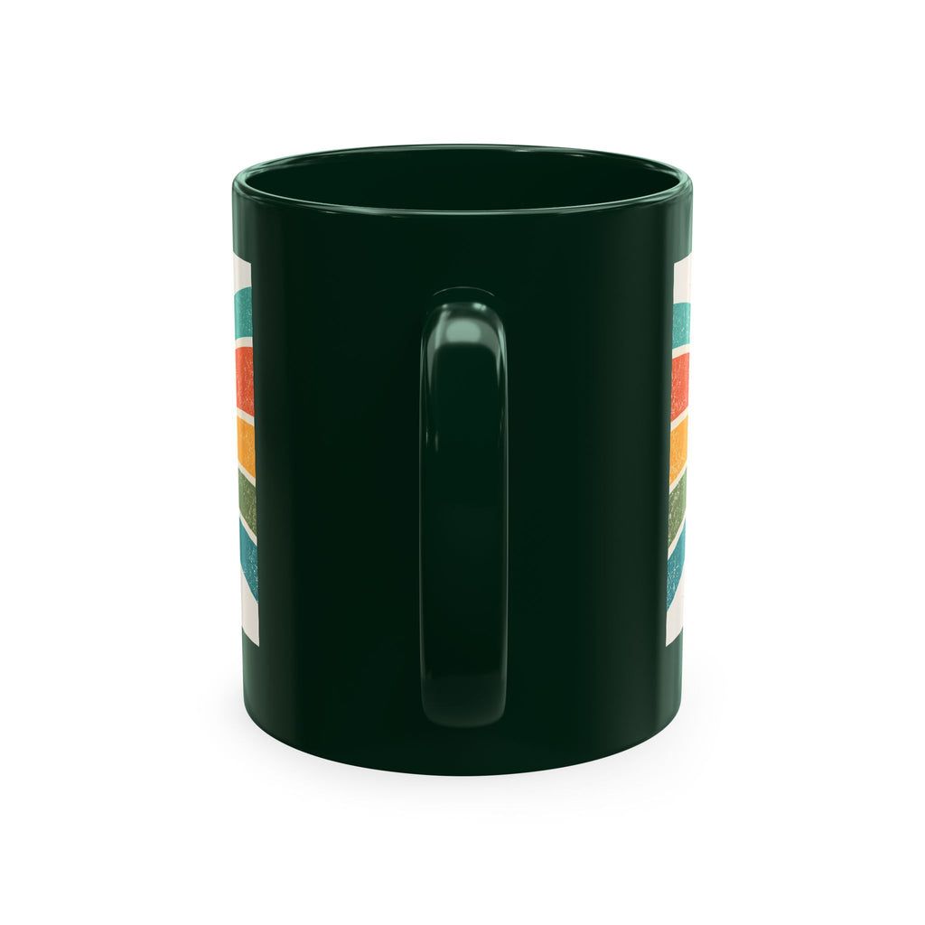 Fueled by Caffeine and Chaos Traditional Ceramic Mug for Coffee lovers, teachers, coaches, counselors, parents