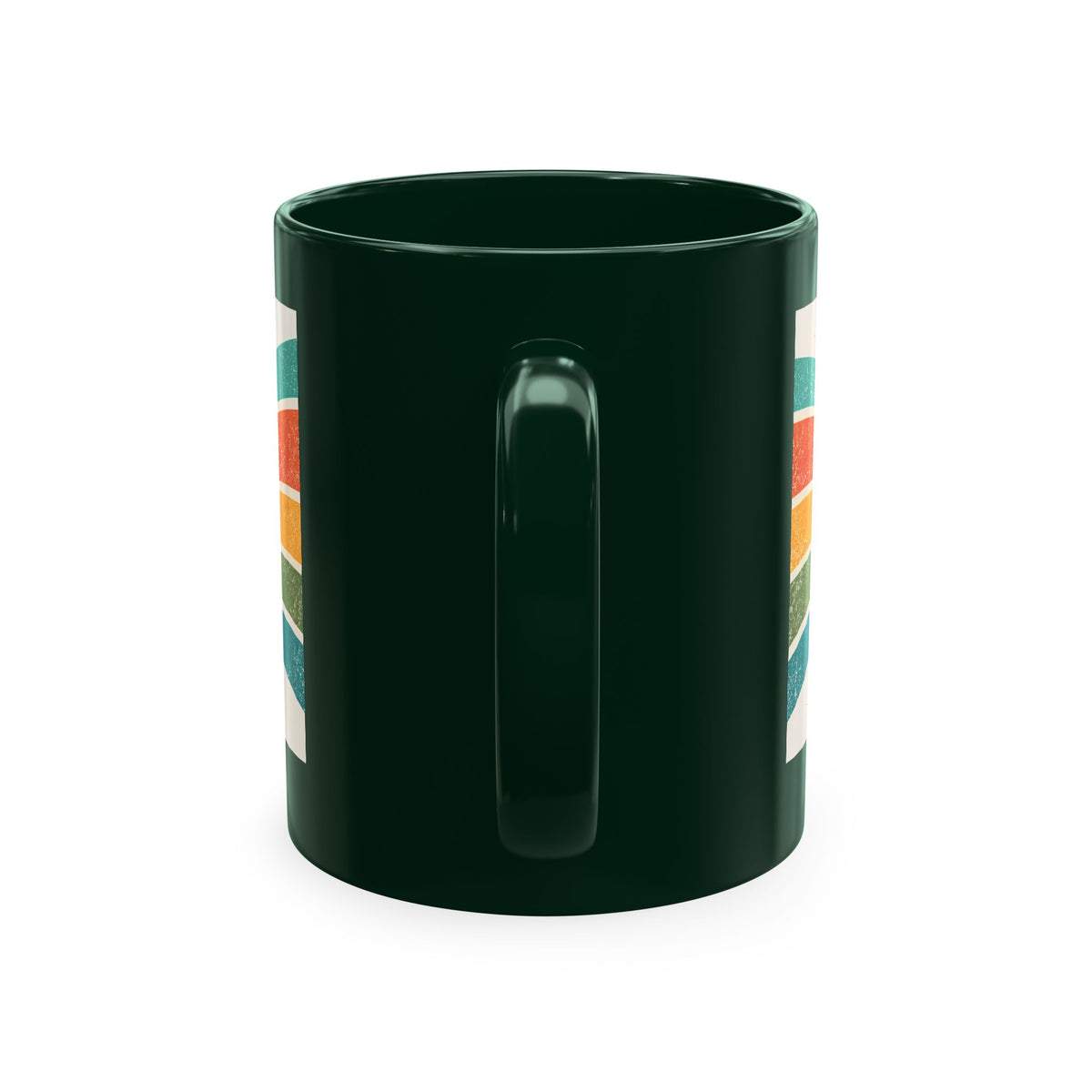 Fueled by Caffeine and Chaos Traditional Ceramic Mug for Coffee lovers, teachers, coaches, counselors, parents