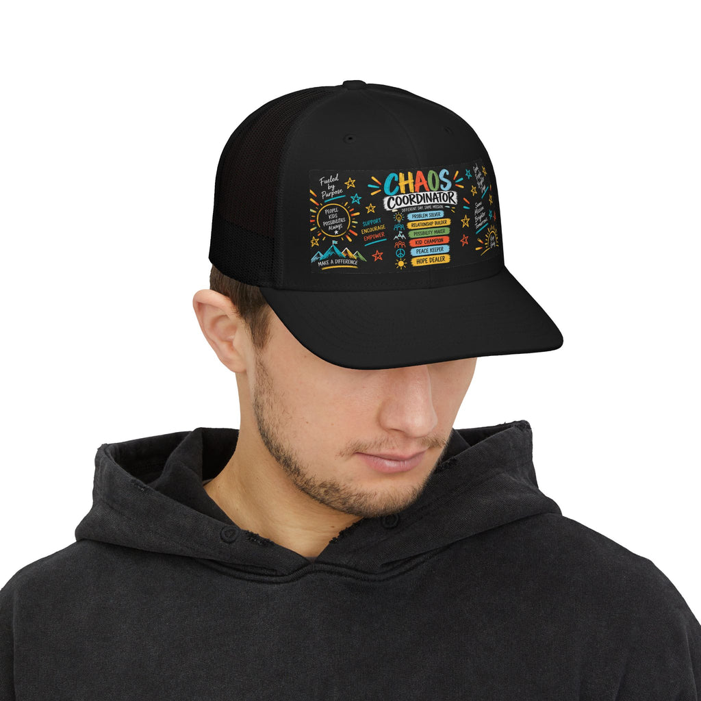 Chaos Coordinator Snapback Trucker Cap — Funny Teacher / Mom or Dad Hat