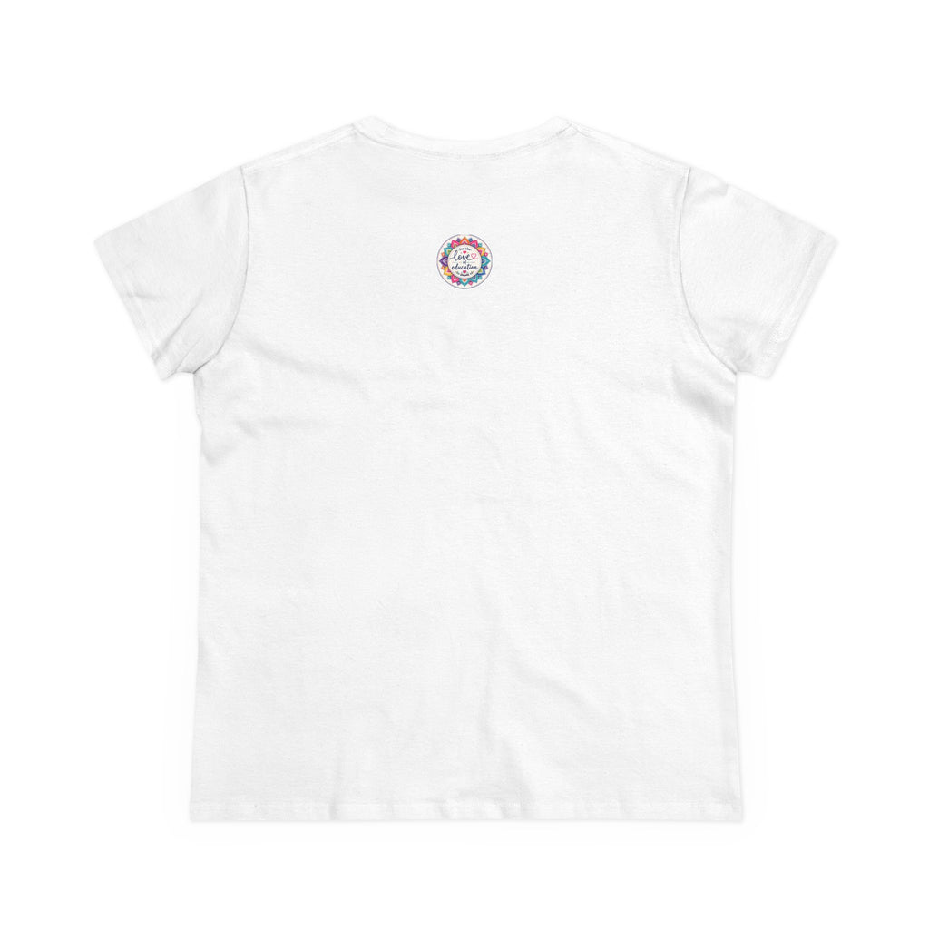 Women’s Tee - "Harvest Hope, Cultivate Kindness" Floral Inspirational Shirt
