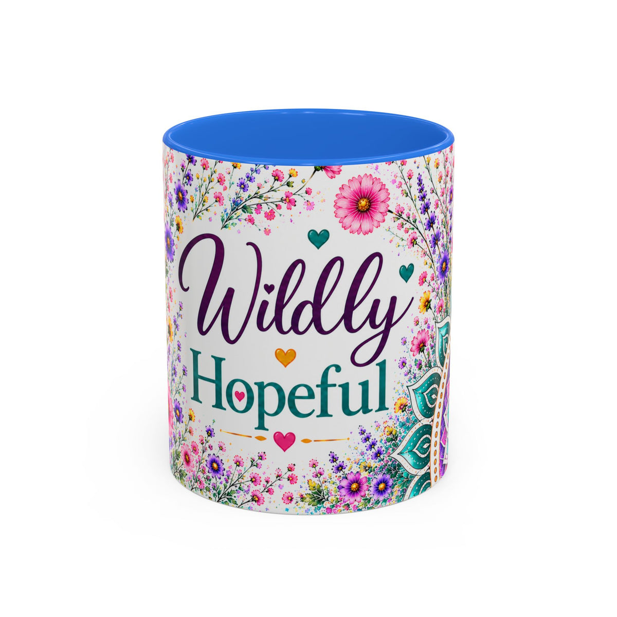 Wildly Hopeful Floral Ceramic Mug (11oz/15oz)