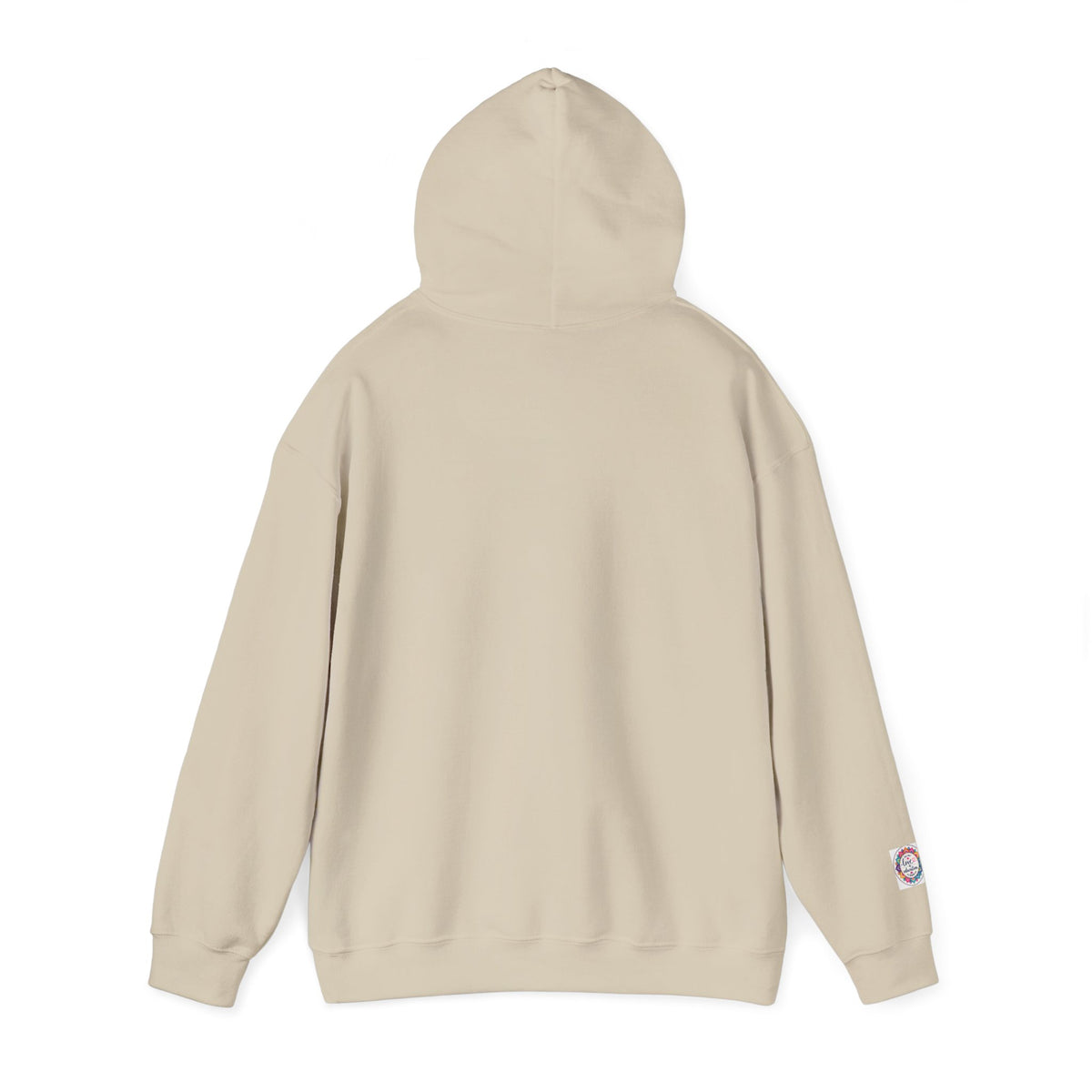 Wildly Hopeful Floral Hoodie — "Wildly Hopeful" Inspirational Retro-Flower Pullover