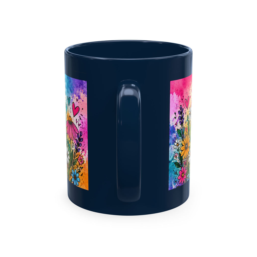 Coffee, Kids, Chaos & Hope Ceramic Mug — Colorful Teacher/Counselor/Principal/Mom Gift