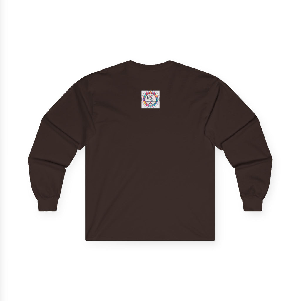 Wildly Hopeful Retro Floral Long Sleeve Tee