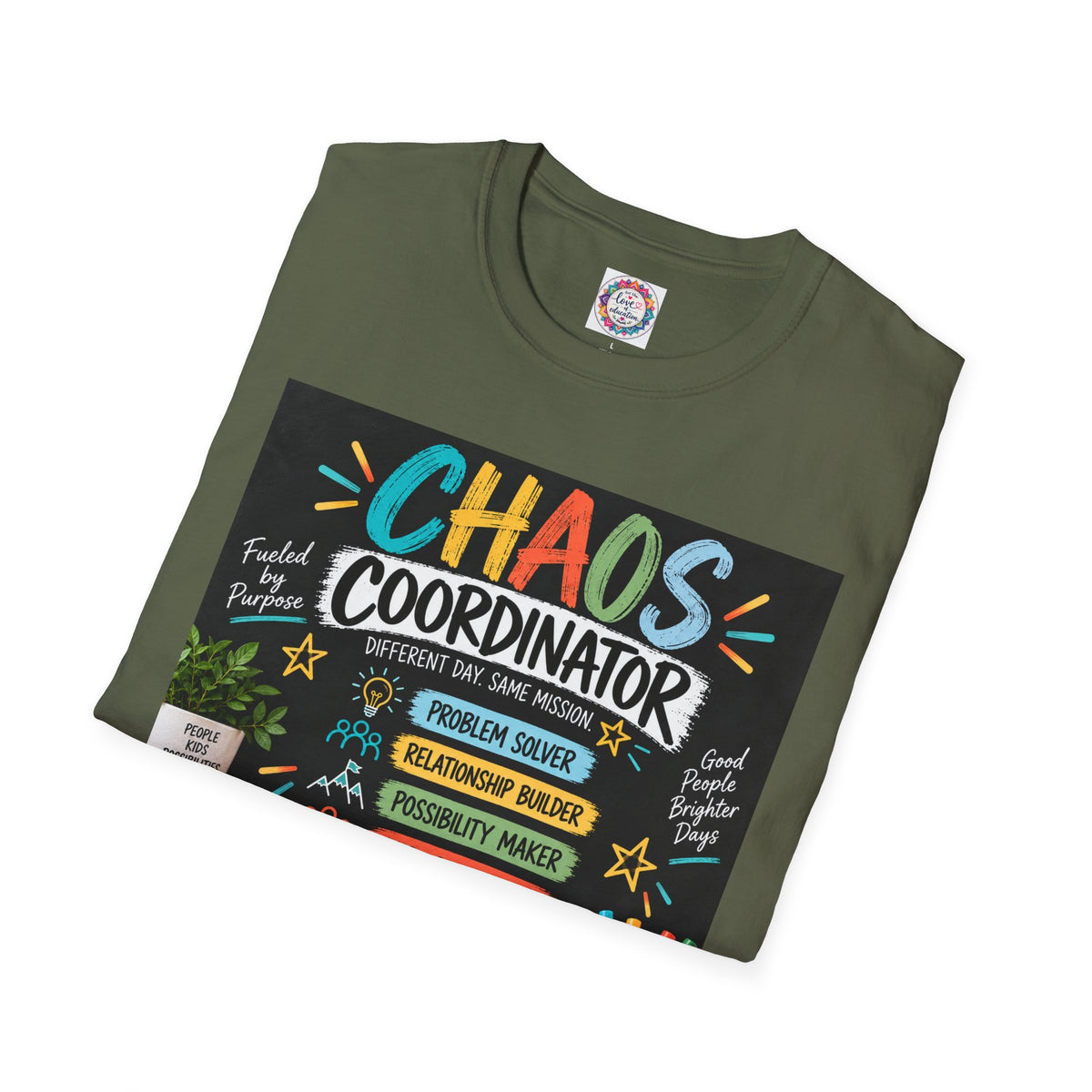 Chaos Coordinator Unisex Teacher T-Shirt