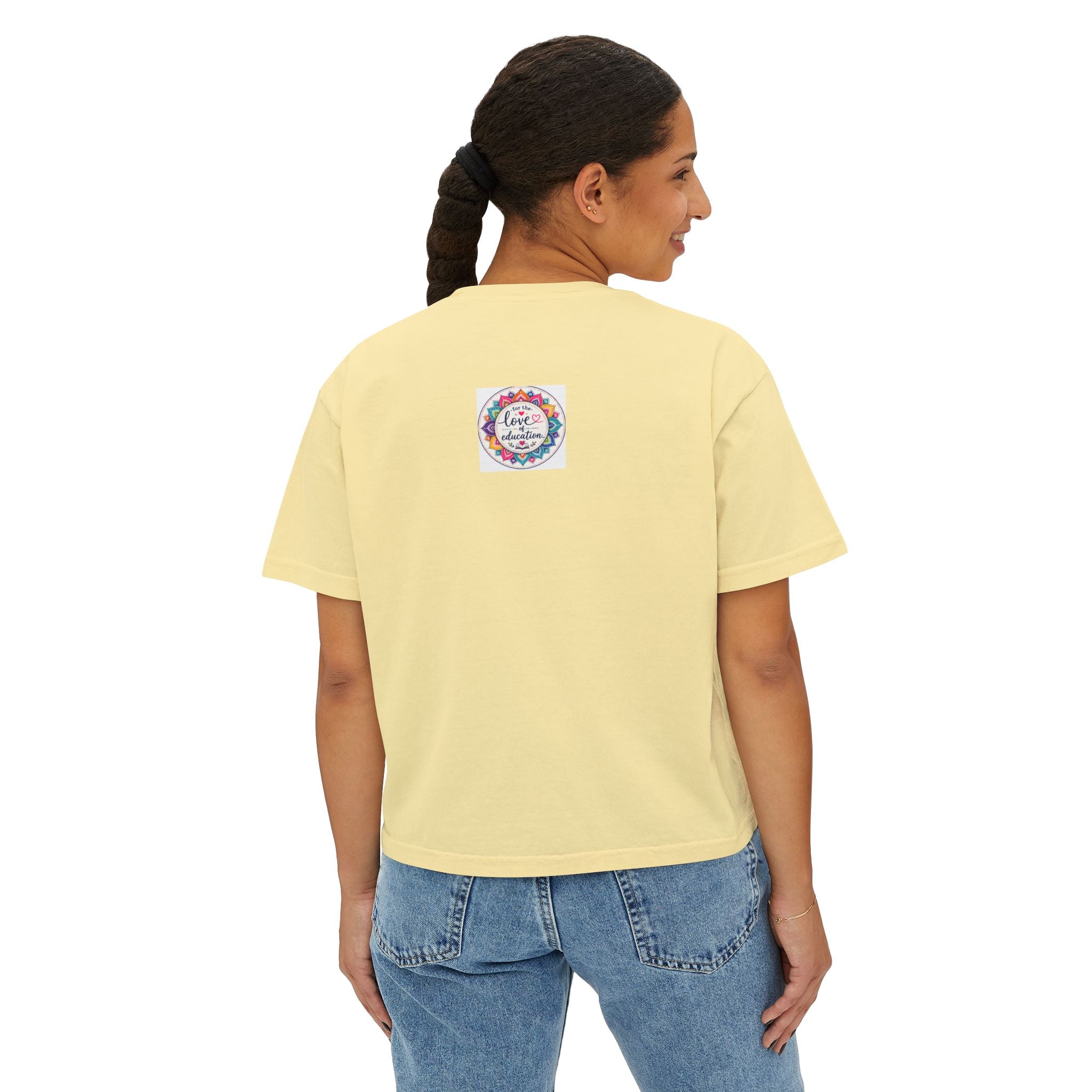 Wildly Hopeful Floral Boxy Tee