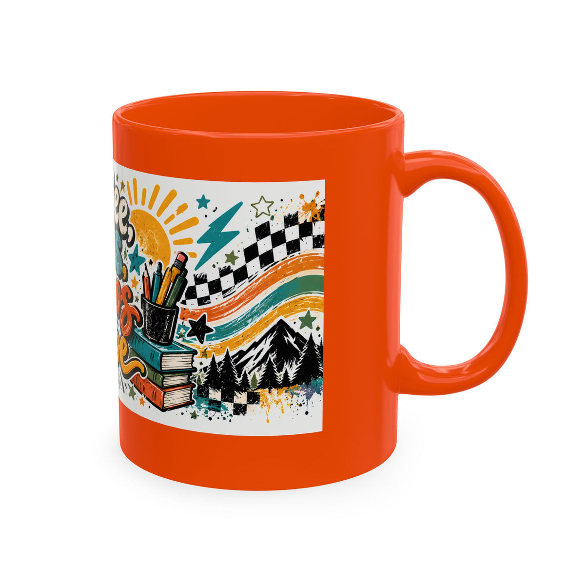 Coffee, Kids, Chaos & Hope Ceramic Mug — Funny Dad/Parent/Teacher/Counselor Coffee Cup