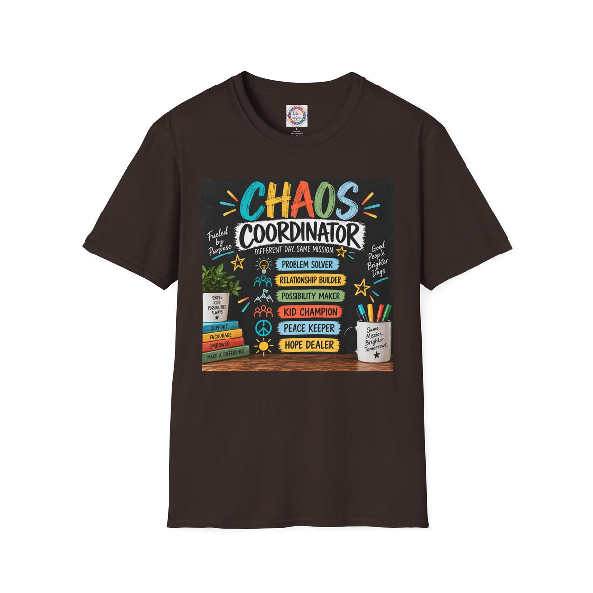 Chaos Coordinator Unisex Teacher T-Shirt