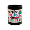 Coffee, Kids, Chaos & Hope Ceramic Mug — Colorful Teacher/Counselor/Principal/Mom Gift