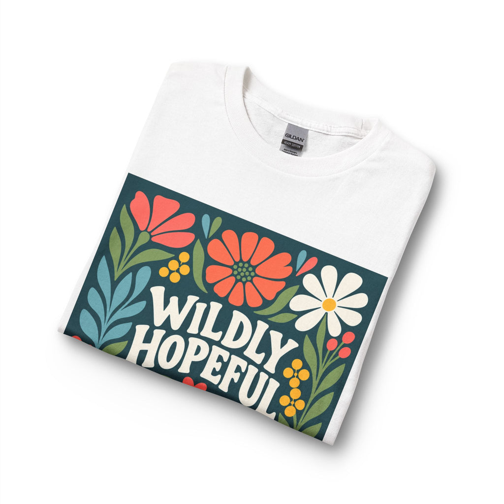 Wildly Hopeful Retro Floral Long Sleeve Tee
