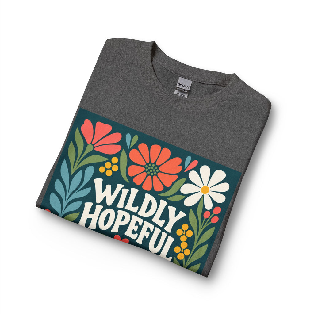 Wildly Hopeful Retro Floral Long Sleeve Tee