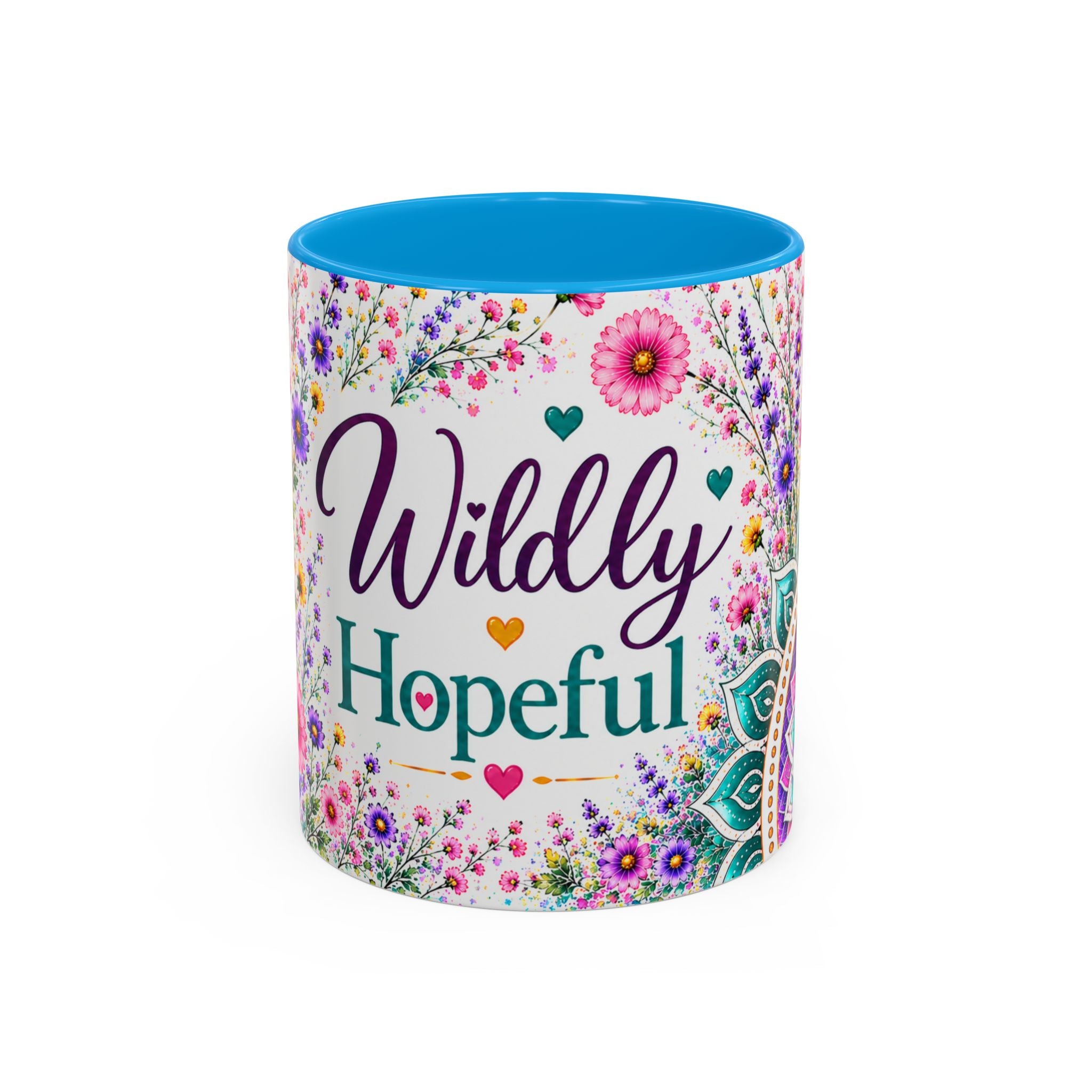 Wildly Hopeful Floral Ceramic Mug (11oz/15oz)