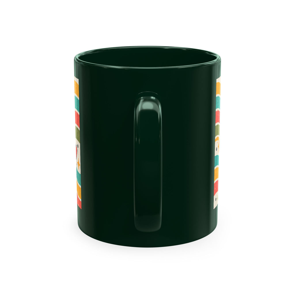Fueled by Caffeine and Chaos Traditional Ceramic Mug for Teachers, Leaders, Chaos Coordinators