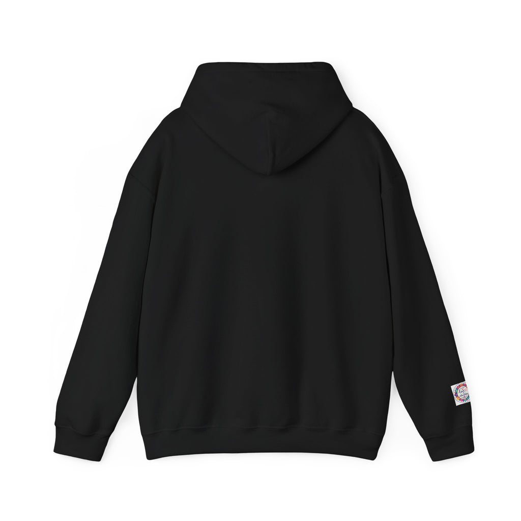 Wildly Hopeful Floral Hoodie — "Wildly Hopeful" Inspirational Retro-Flower Pullover