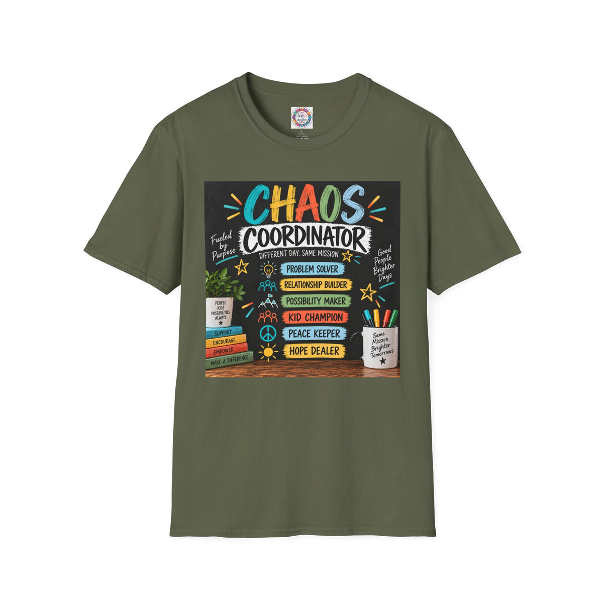 Chaos Coordinator Unisex Teacher T-Shirt