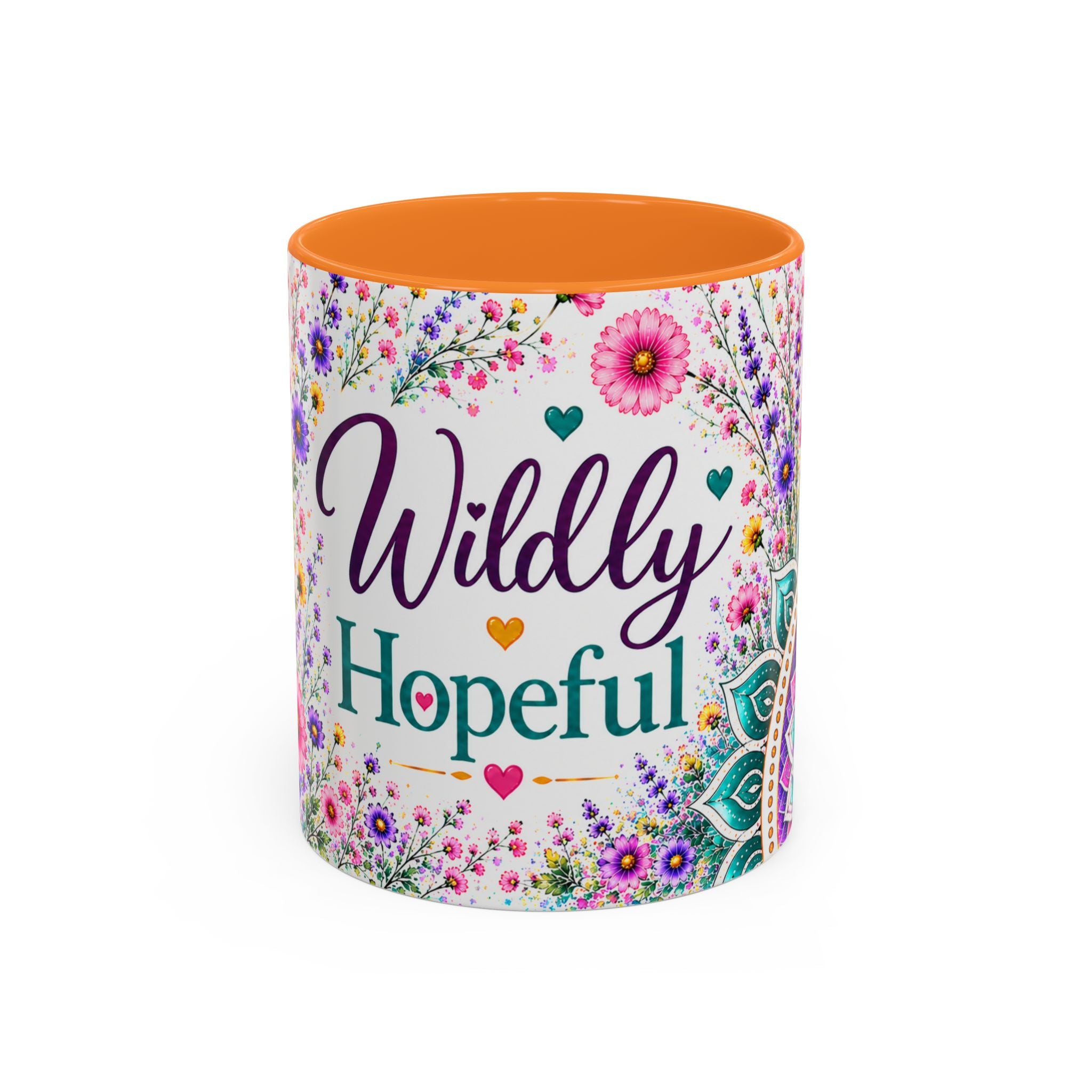 Wildly Hopeful Floral Ceramic Mug (11oz/15oz)