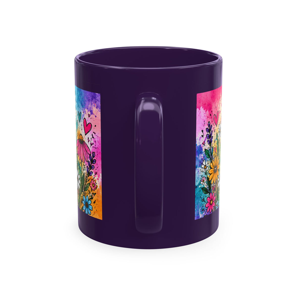 Coffee, Kids, Chaos & Hope Ceramic Mug — Colorful Teacher/Counselor/Principal/Mom Gift