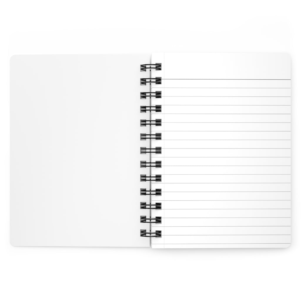 Wildly Hopeful Spiral Journal — Floral Inspirational Notebook