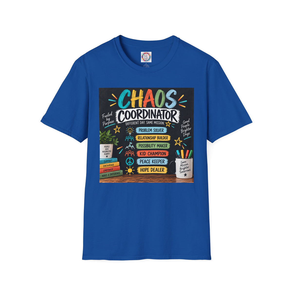 Chaos Coordinator Unisex Teacher T-Shirt