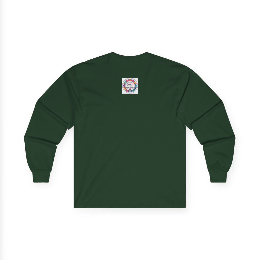 Wildly Hopeful Retro Floral Long Sleeve Tee
