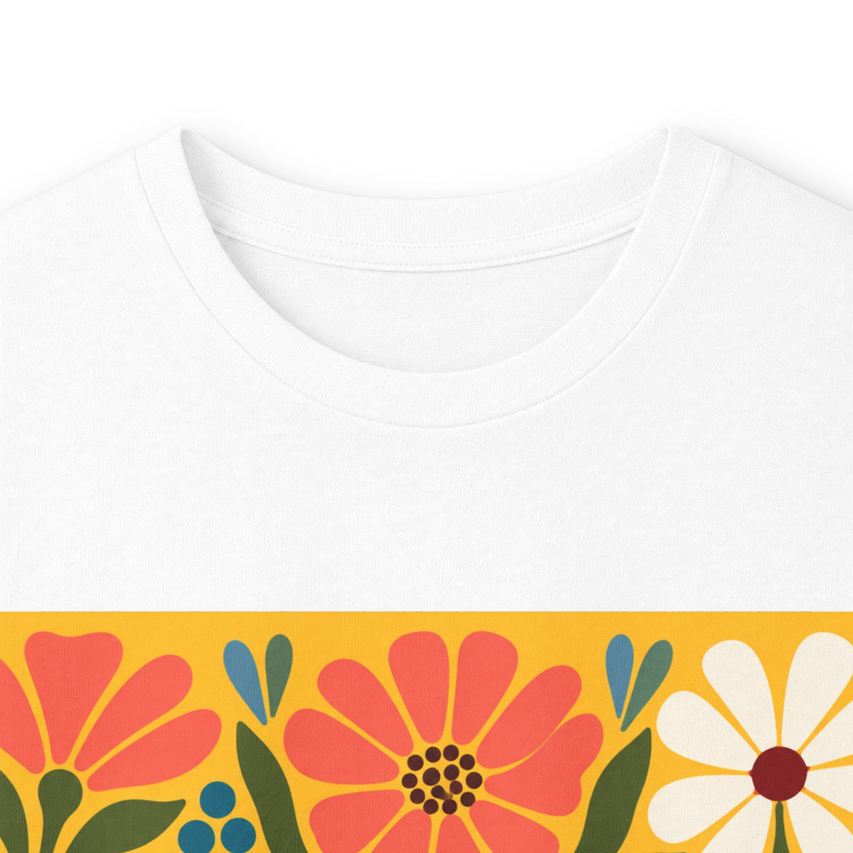 Wildly Hopeful Retro Floral Long Sleeve Tee