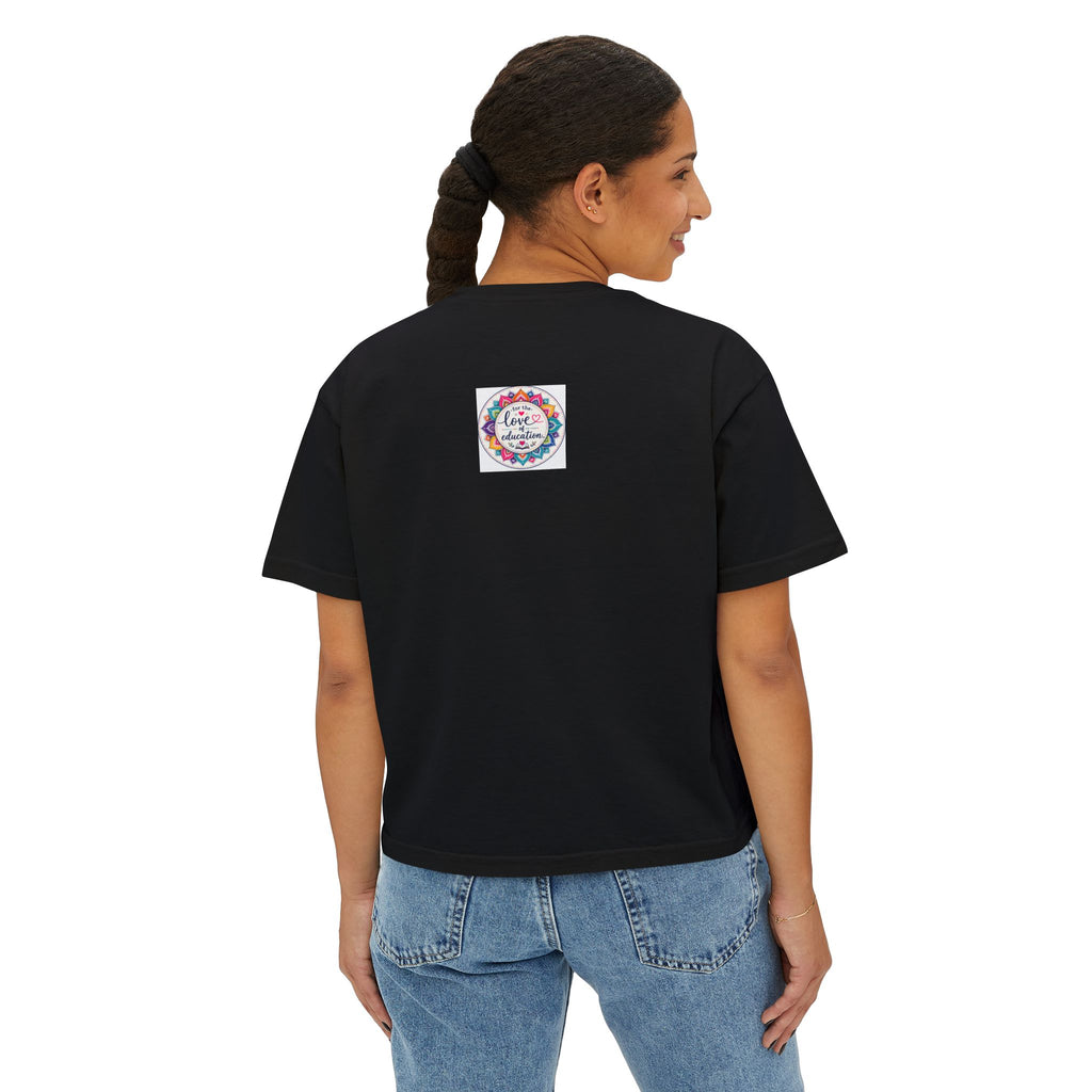 Wildly Hopeful Floral Boxy Tee