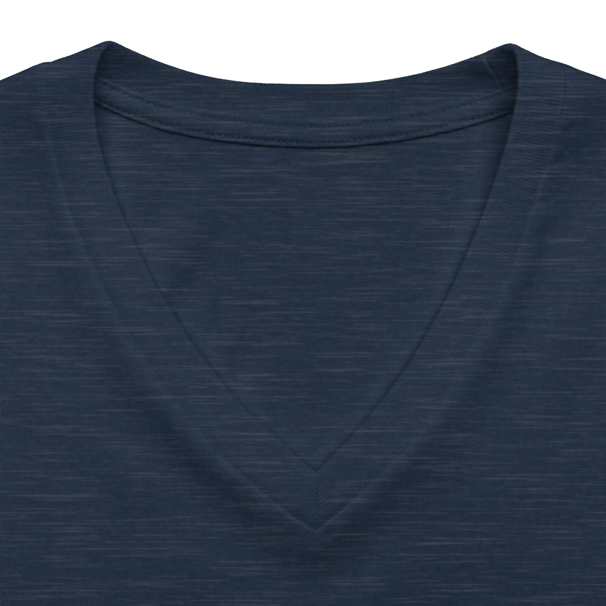 Women's V-Neck Tee - 'Wildly Hopeful' Floral Graphic