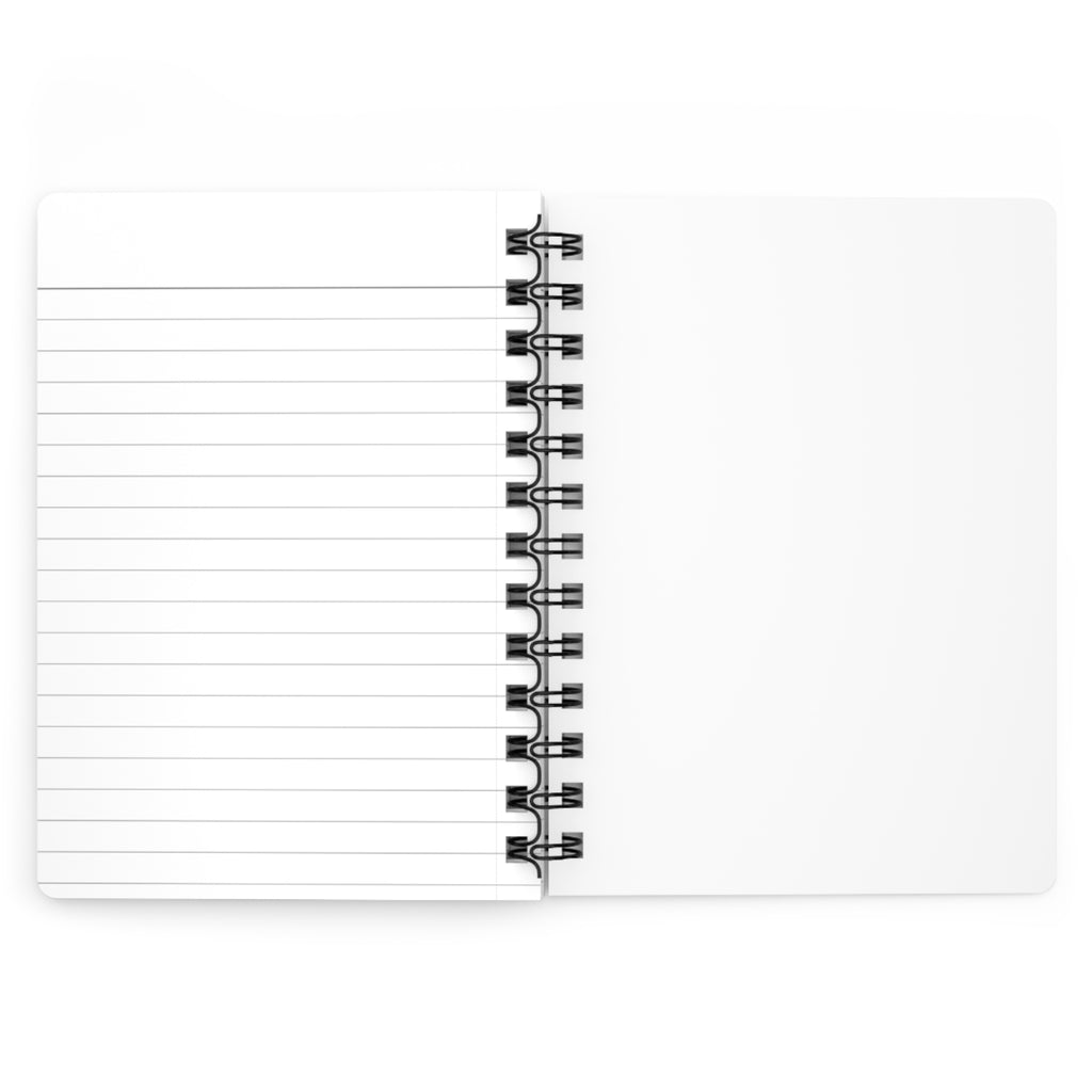 Wildly Hopeful Spiral Journal — Floral Inspirational Notebook