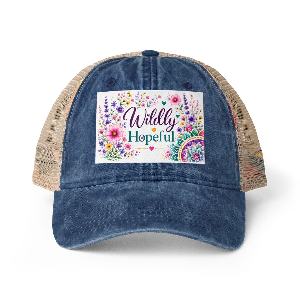 Women's Washed Mesh-Back Cap