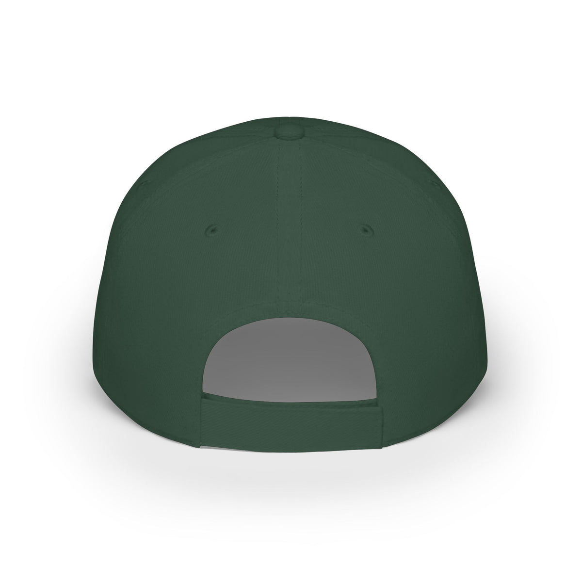 Low Profile Baseball Cap — "Coffee, Kids, Chaos & Hope" Colorful Floral Design