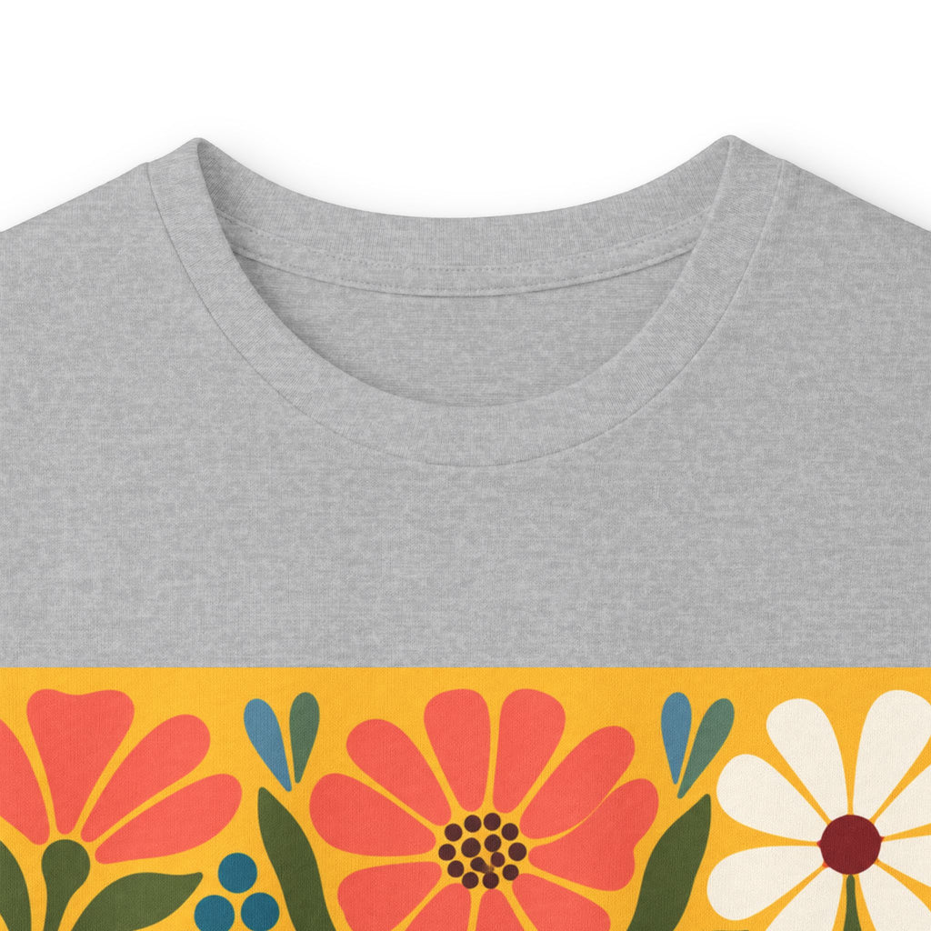 Wildly Hopeful Retro Floral Long Sleeve Tee