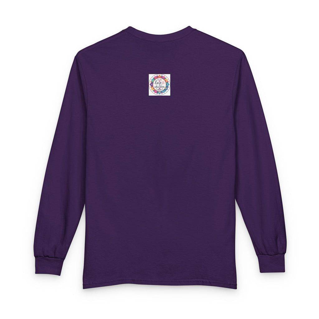 Wildly Hopeful Retro Floral Long Sleeve Tee