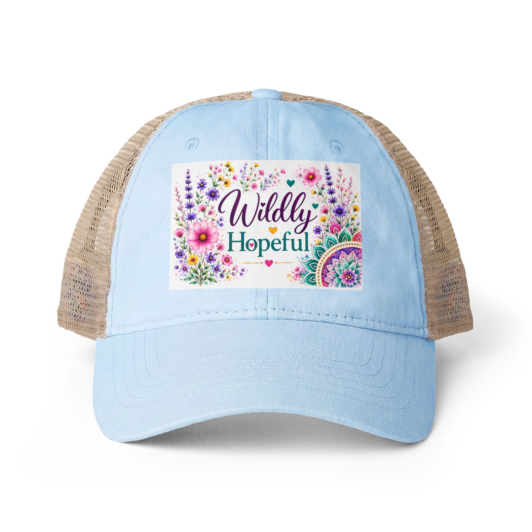 Women's Washed Mesh-Back Cap