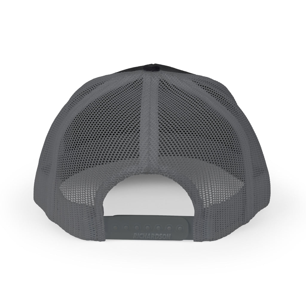 Coffee, Kids, Chaos & Hope Snapback Trucker Cap — Retro Camping Vibes