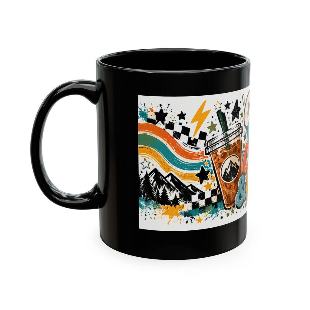 Coffee, Kids, Chaos & Hope Ceramic Mug — Funny Dad/Parent/Teacher/Counselor Coffee Cup