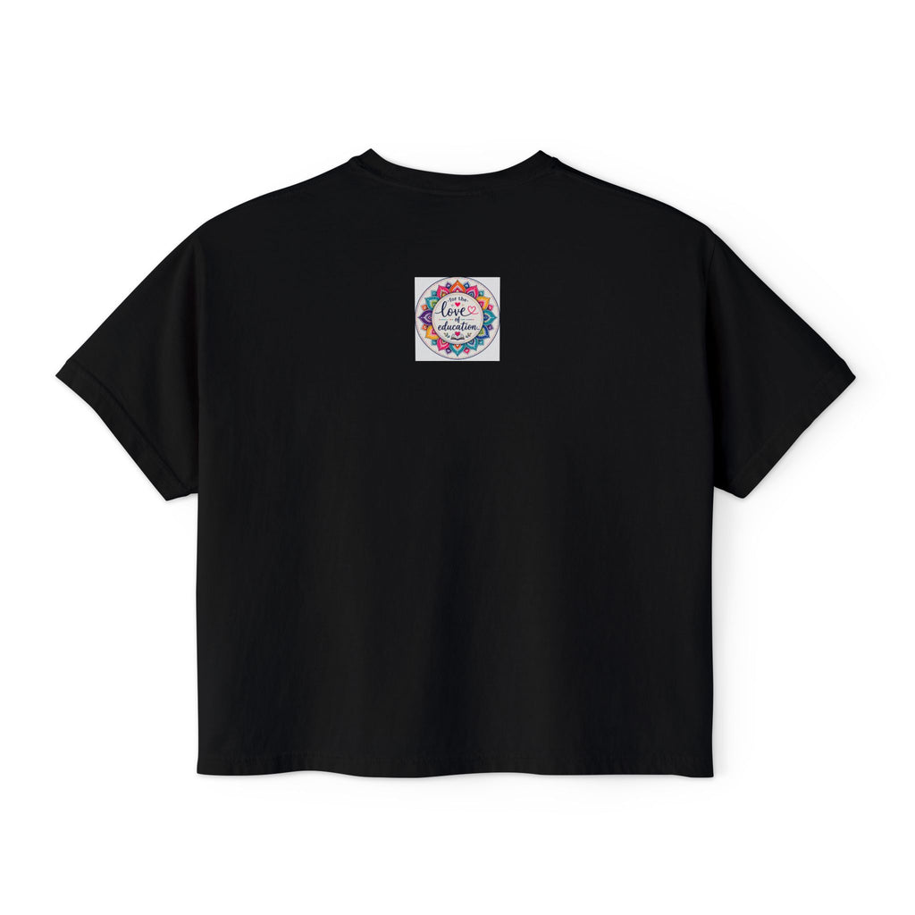 Wildly Hopeful Floral Boxy Tee