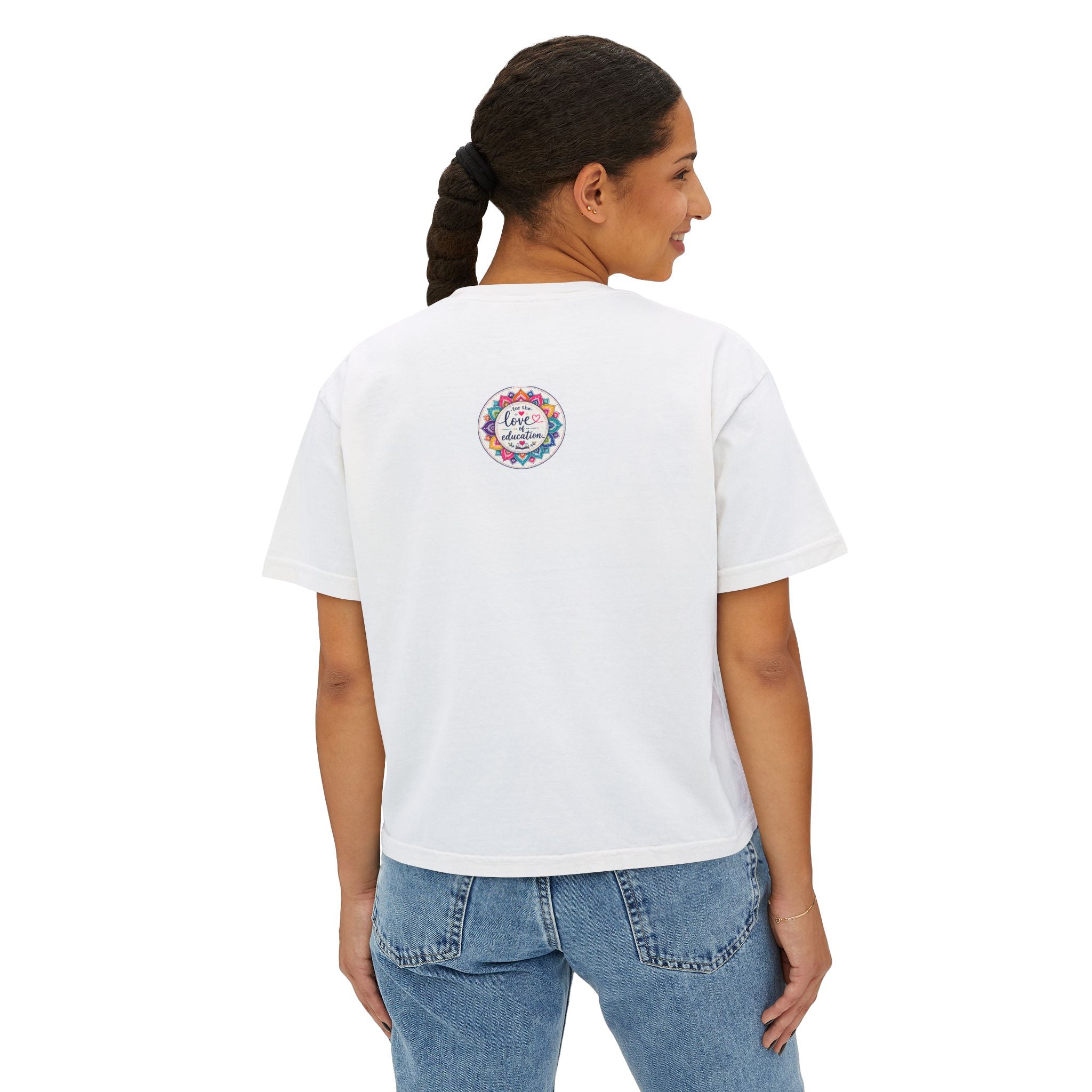 Wildly Hopeful Floral Boxy Tee