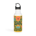 Wildly Hopeful Retro-Floral Stainless Steel Water Bottle