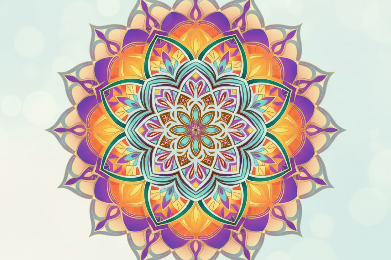 Colorful Mandala Hero